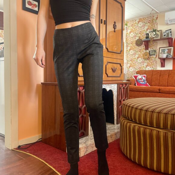 Calvin Klien plaid skinny high waisted business pants! - Picture 9 of 16